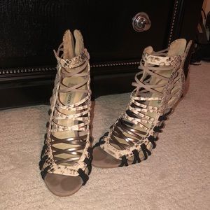 SOLD - Steve Madden Snake Sandals Size: 10